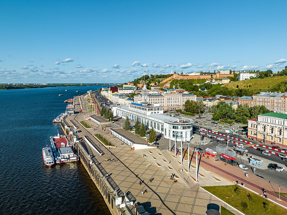 Нижний Новгород набережная